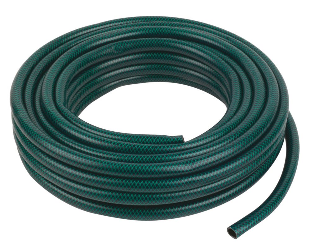 Tuyau d'aspiration/refoulement renforcé vert 10 m x 32 mm