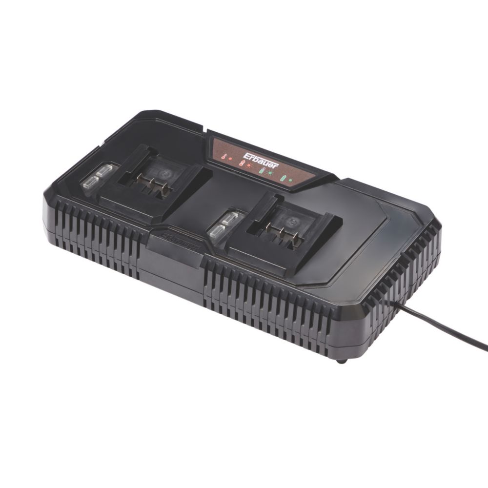 Chargeur multi-port Erbauer EMC18-Li 18V Li-Ion EXT