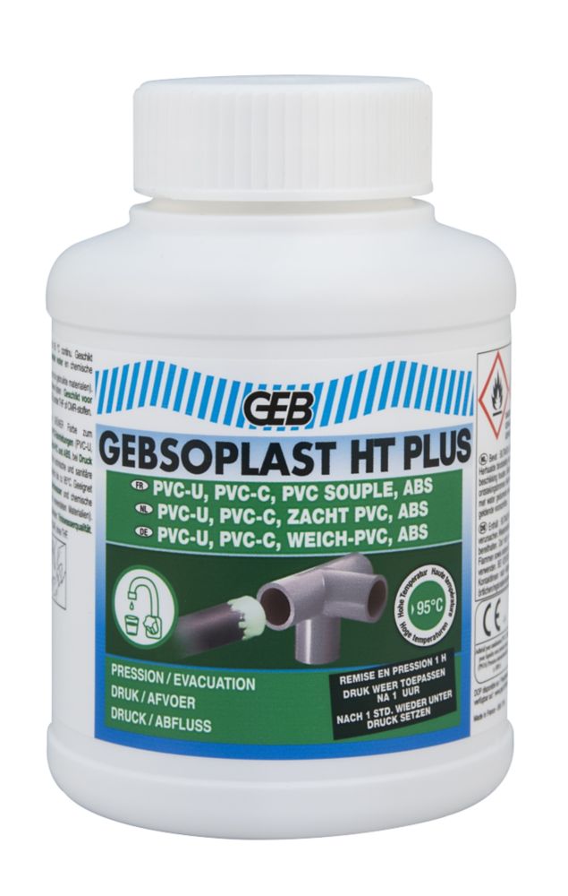 Colle PVC Gebsoplast HT+ GEB 250ML