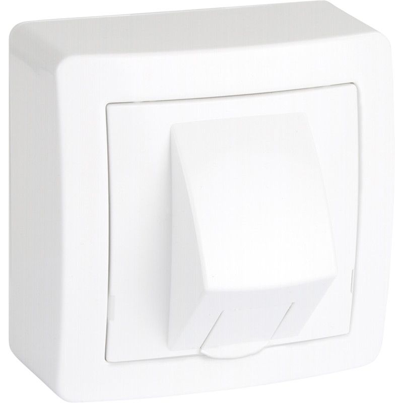 Prise RJ45 blanc Schneider Alrea