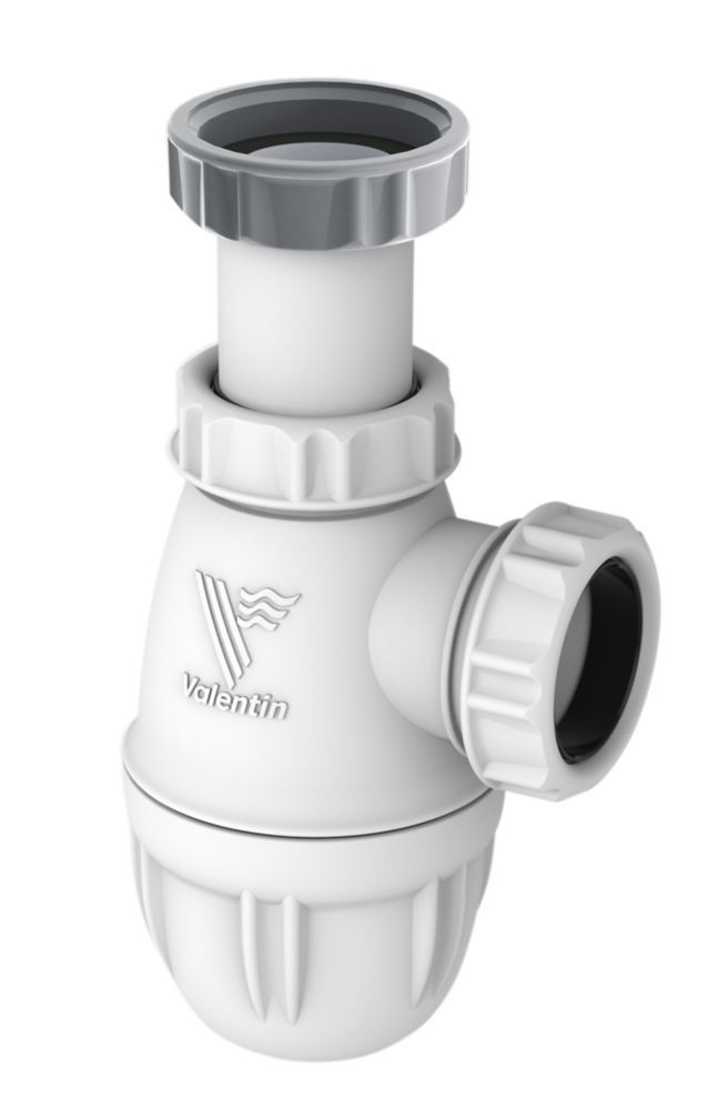 Siphon de vasque réglable Valentin blanc 32mm