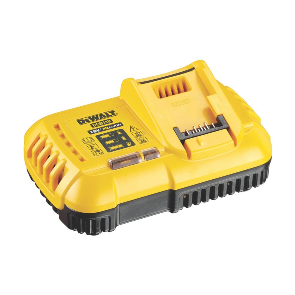 Chargeur de batterie DeWalt XR DCB118-QW 18 et 54V Li-Ion