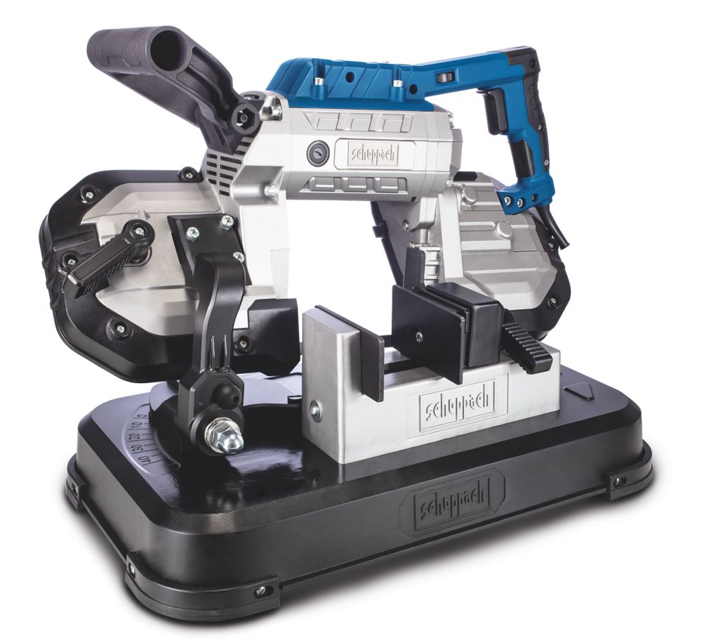Scie à ruban à métaux filaire 127mm 230V Scheppach MBS1200 1200W