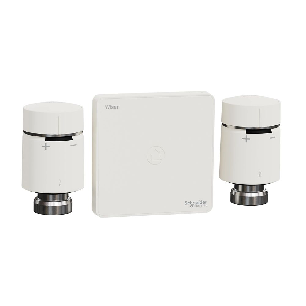 Kit de démarrage vanne thermostatique connectée Wiser Schneider Electric