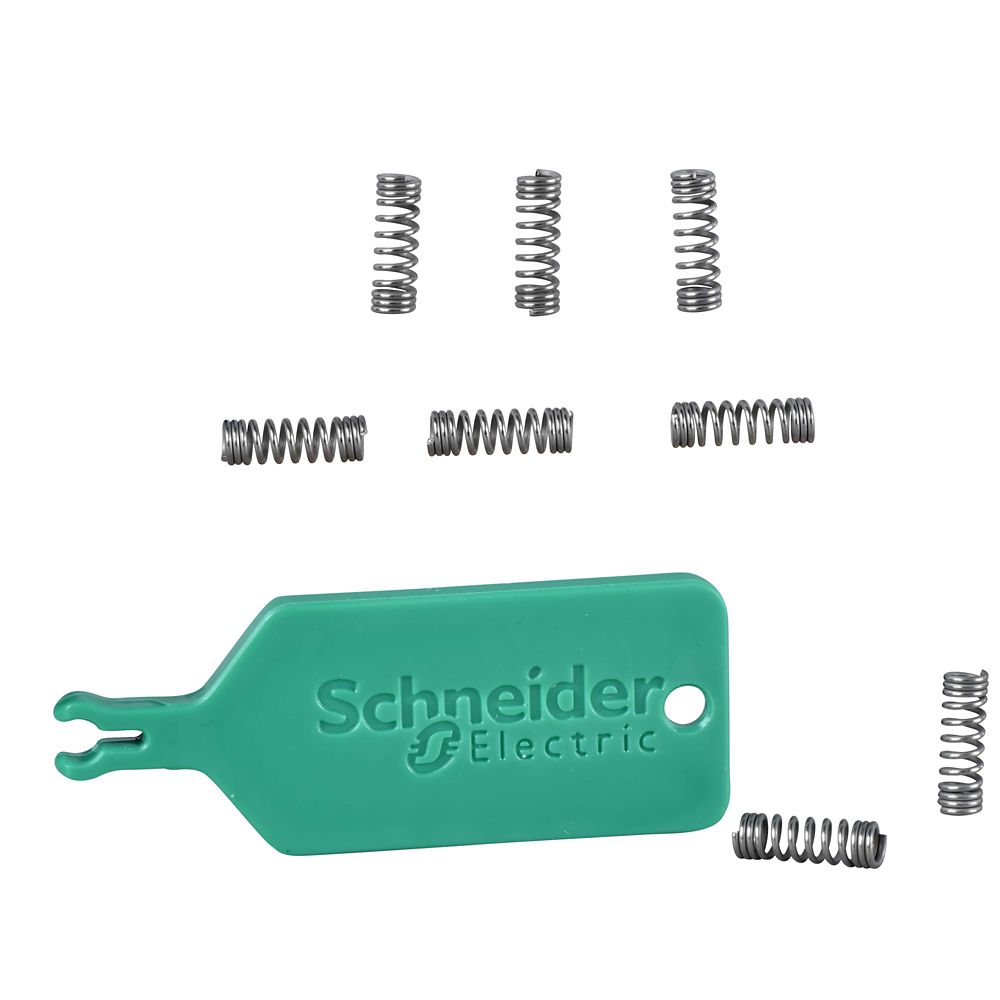 Lot de 10 ressorts + outils de pose, Odace Schneider Electric