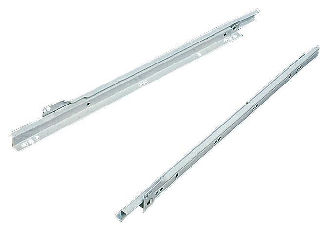 Lot de 2 coulisses de tiroir à fixation par le dessous Smith & Locke 450mm