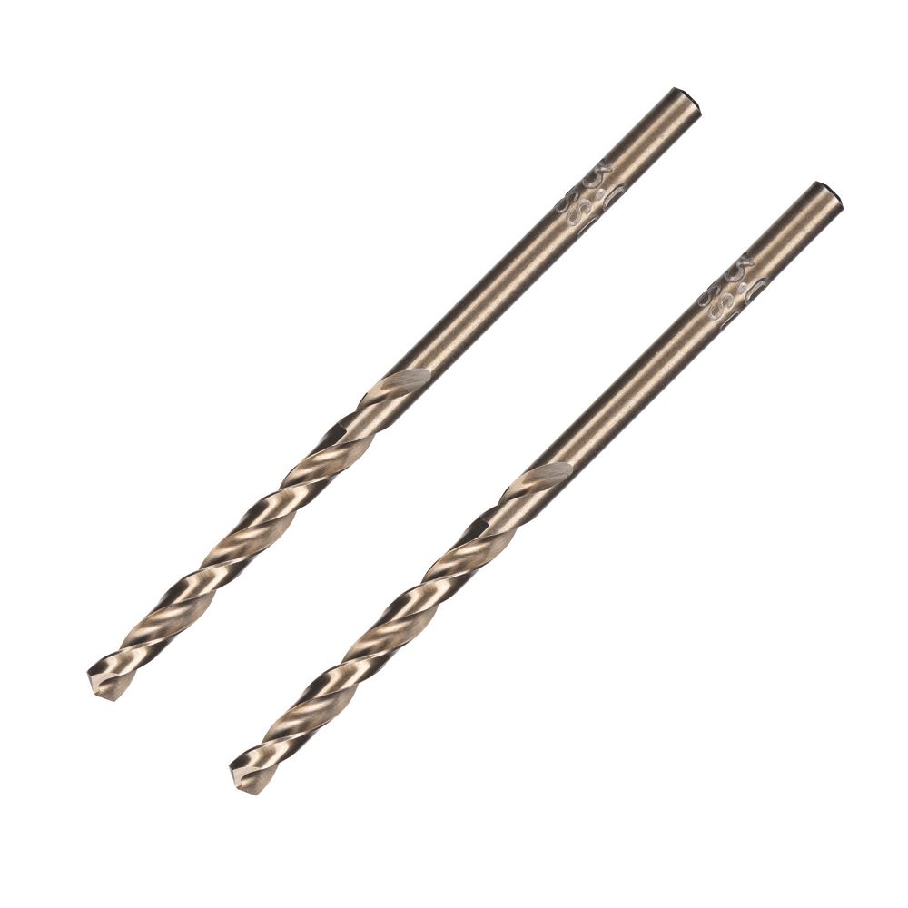 Jeu de 2 forets métal à queue droite 3mm x 61mm Erbauer