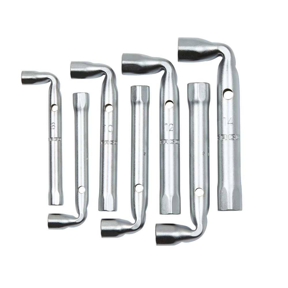 Coffret de 7 clés à pipe débouchées Facom