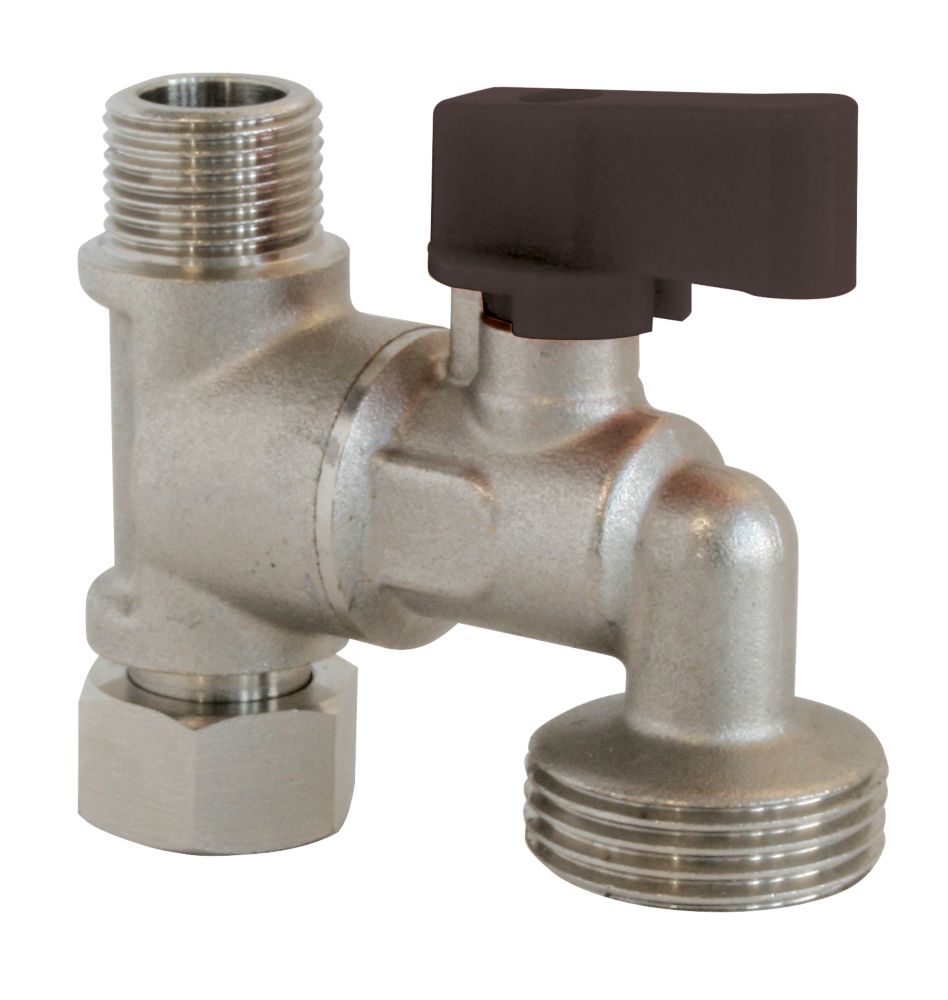 Soupape pour machine à laver Pronorm 12/17 - 3/8" x 20/27 - 3/4"