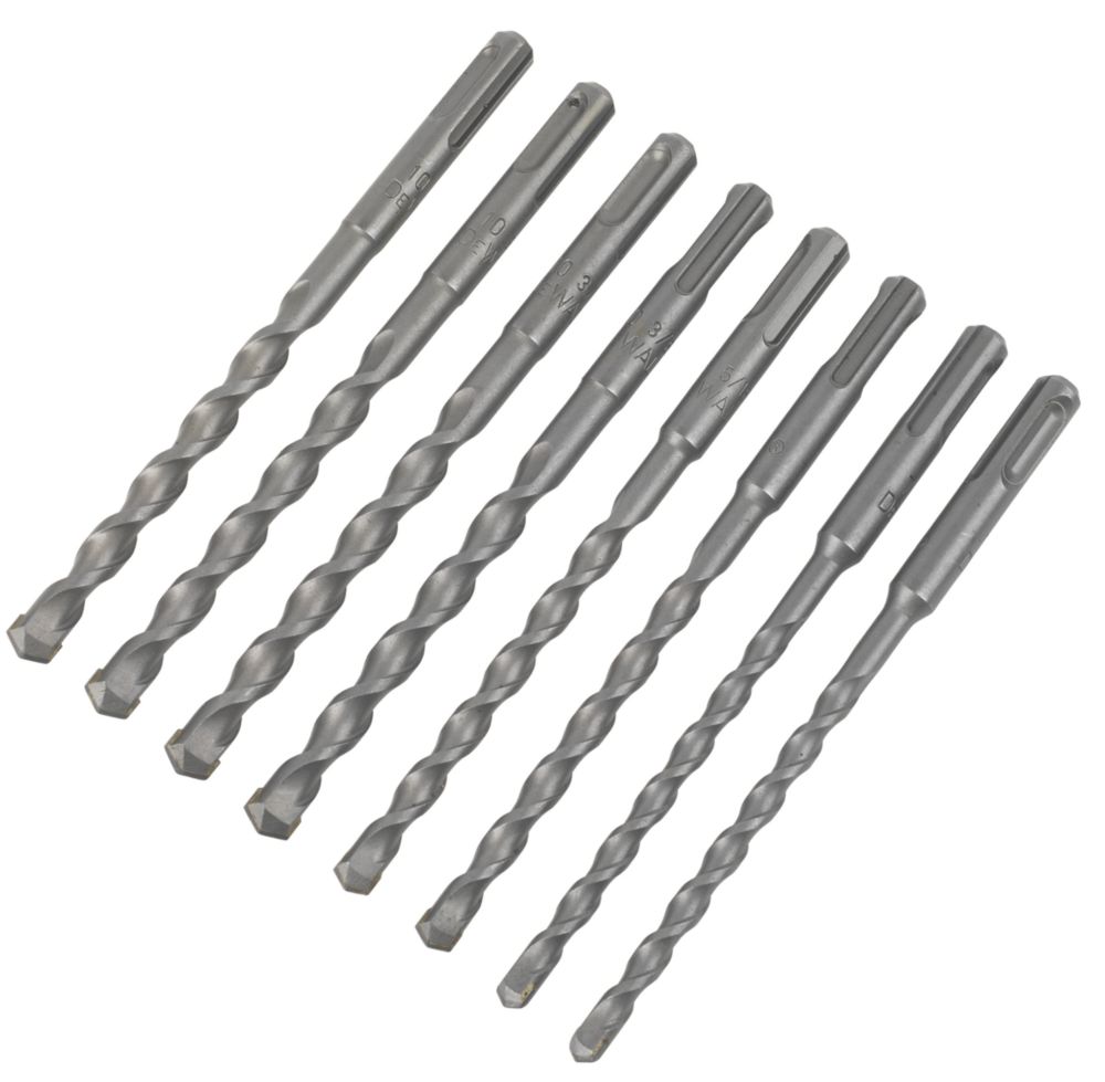 Jeu de 8 forets béton SDS Plus DeWalt