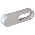 Réducteur Aldes 204 x 60mm plat vers 100mm rond 40mm