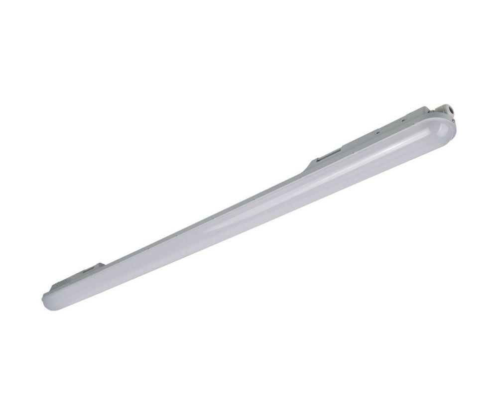 Réglette simple résistante aux intempéries LED 1200mm / 120cm 18W 2000lm 220-240V Luceco