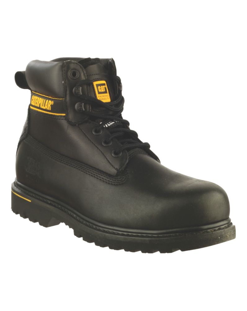 Chaussures de sécurité montantes SB CAT Holton noires pointure 42