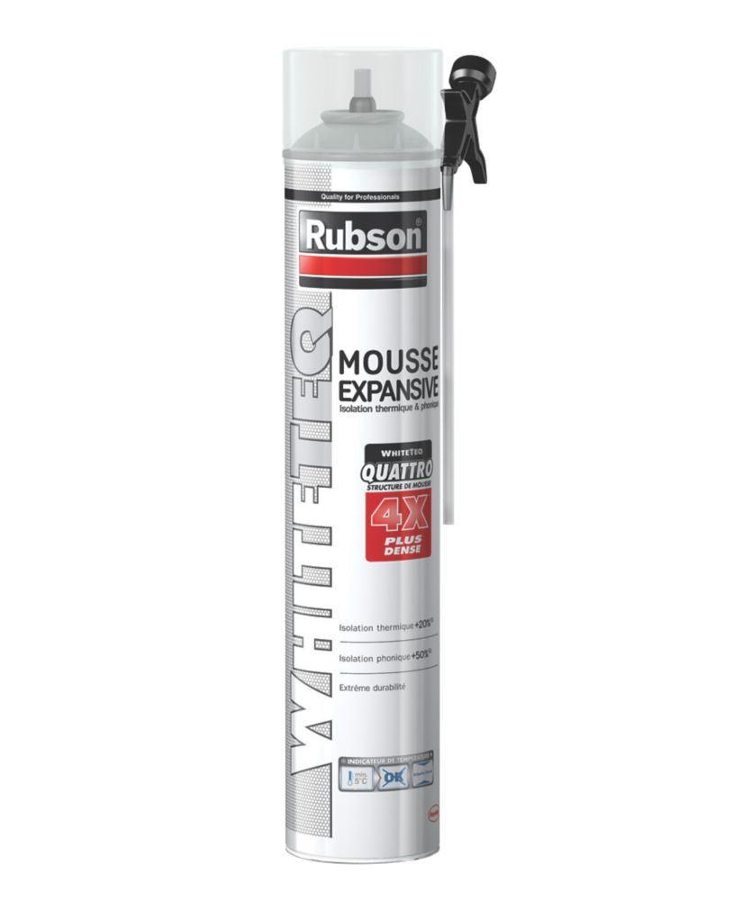 RUBSON Mousse Expansive Thermique et Phonique Aérosol 750ml