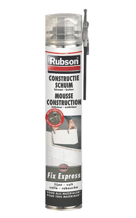 RUBSON Mousse Expansive Fix Express Construction Aérosol 750ml