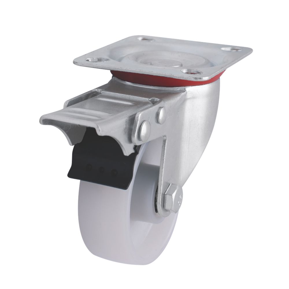 Roulette pivotante avec frein 70mm