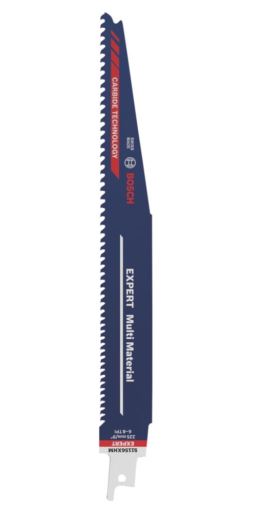 Lame pour scie sabre carbure 225mm S1156XHM Expert Bosch