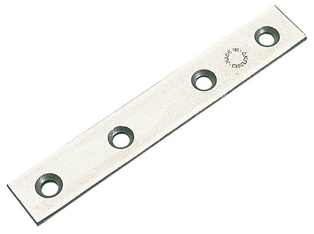 Lot de 10 pattes de-assemblage zinguées 100 x 16
