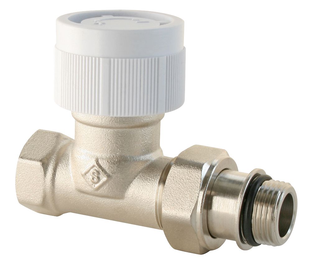 Robinet de radiateur thermostatique droit Somatherm 1/2" x 1/2"