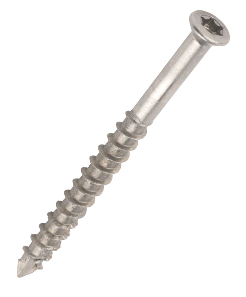 Spax Paquet de 200 vis à tête fraisée en acier inoxydable 4,5 x 45mm
