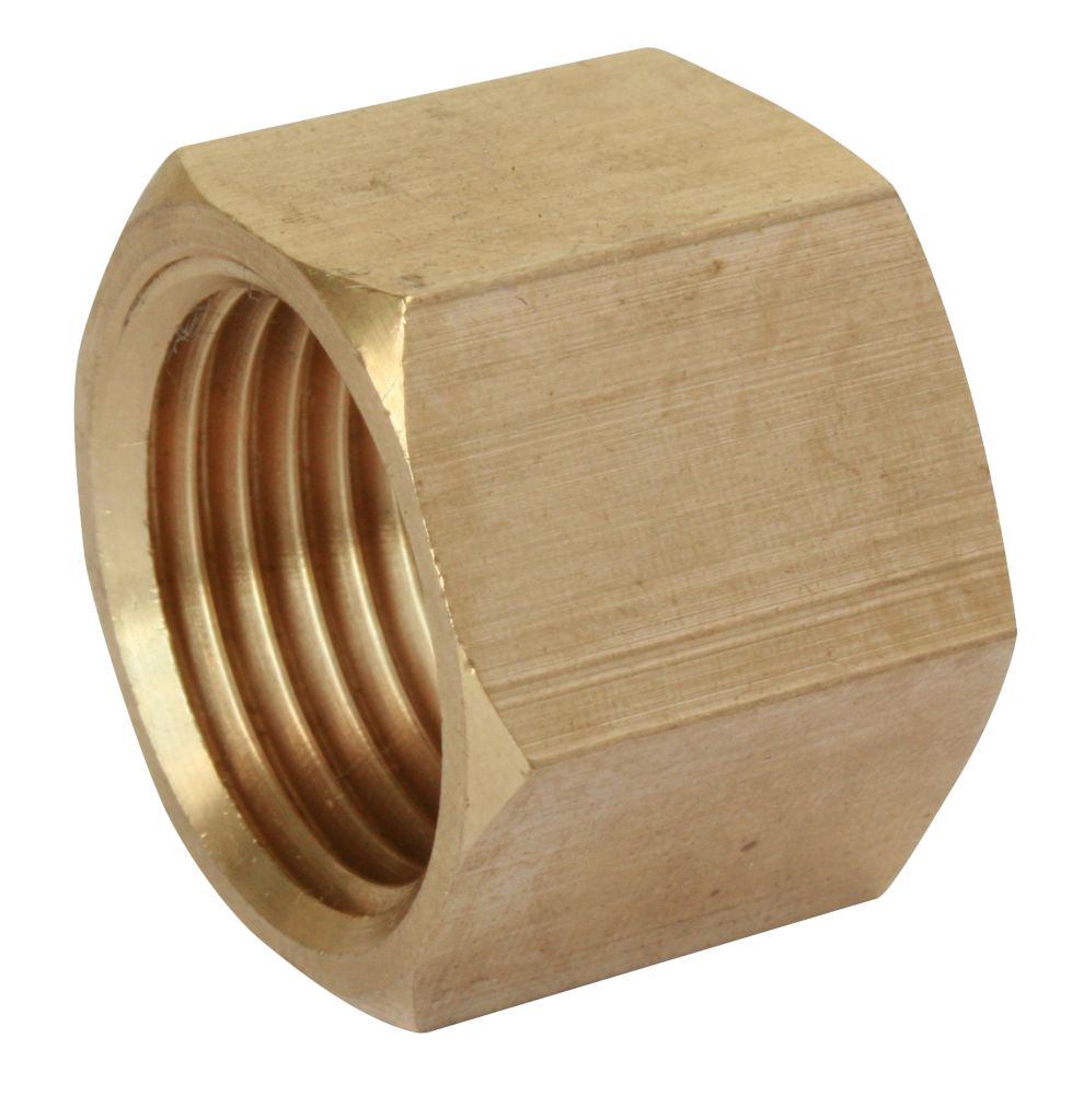 Mamelon femelle égal laiton à visser 1" - 26/34 Pronorm, lot de 2