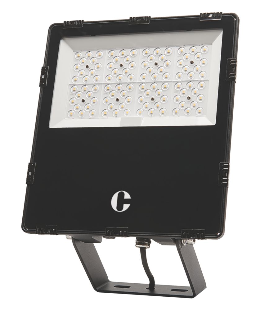 Projecteur industriel à LED d'extérieur Collingwood K2 FLOODLIGHT noir 100W 11 400lm