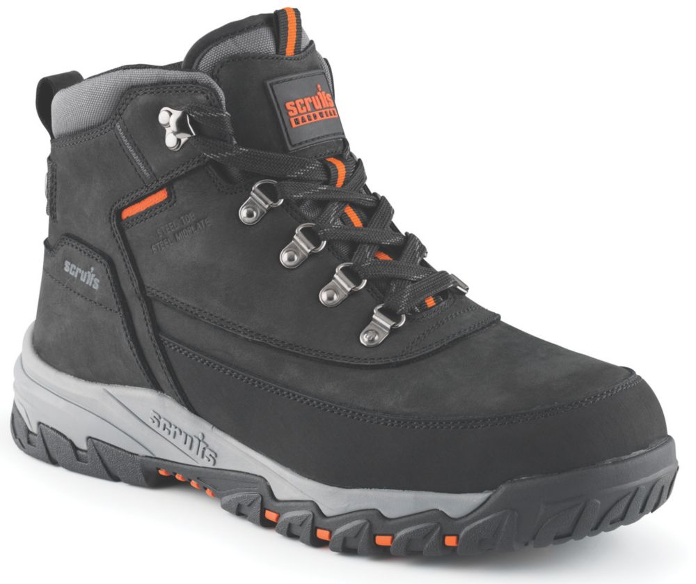 Bottes de sécurité S1 P Scruffs Scarfell noires pointure 43