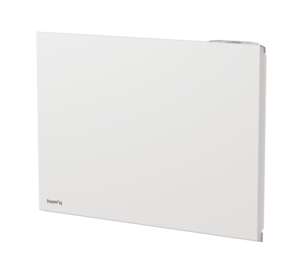 Radiateur électrique Hom'y Orphée Connect 1 000W 45,5cm x 60cm blanc 3412BTU