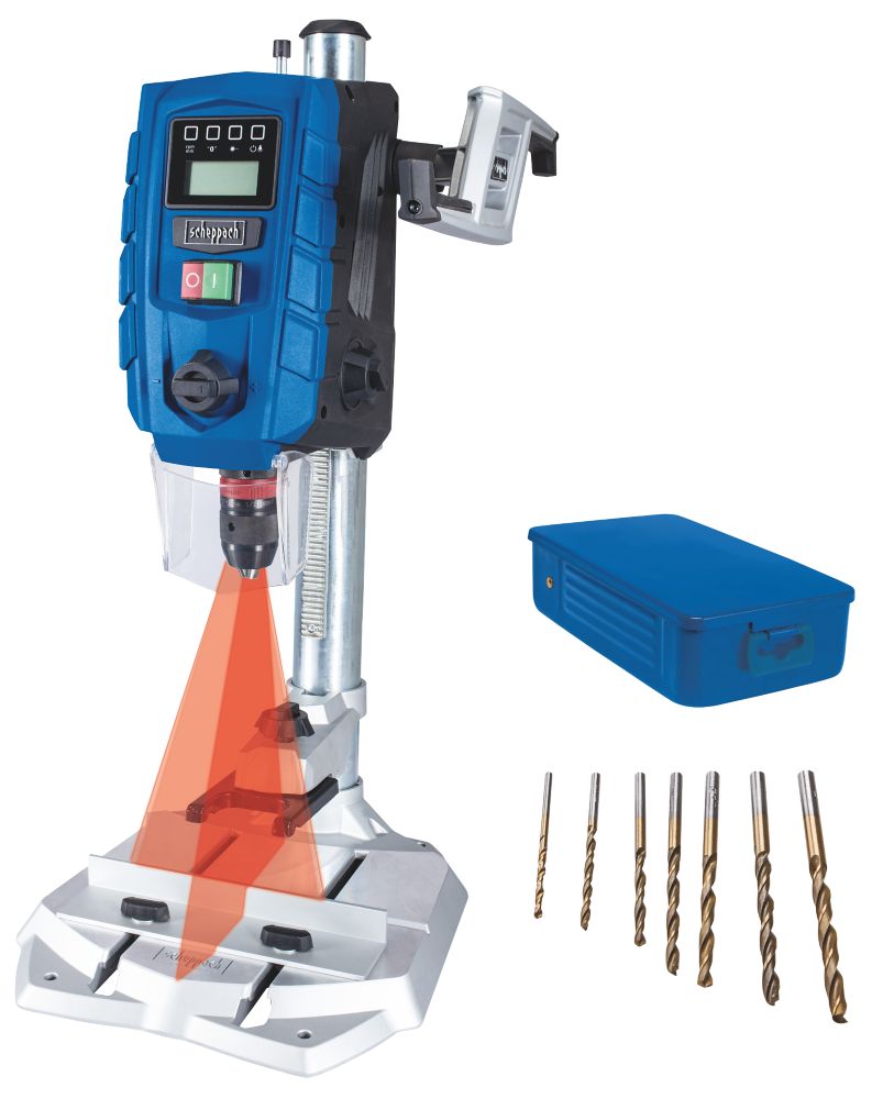 Perceuse à colonne filaire 220-240V Scheppach DP60SE 710W