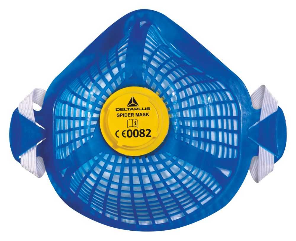 Masque antipoussière réutilisable Delta Plus Spider Mask avec 5 filtres