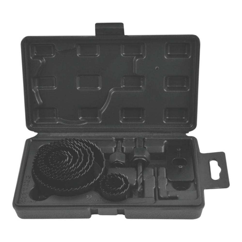 Coffret de 9 scies cloches multi-matériaux Titan