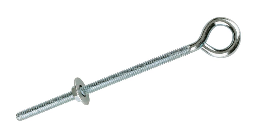 Boulon à œil en acier M6 x 150mm