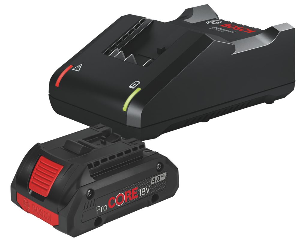 Kit de batterie 18V et chargeur Bosch Professional ProCORE Li-Ion CoolPack 4Ah