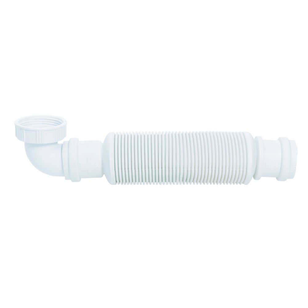 Siphon de lavabo Wirquin Senzo blanc 32mm