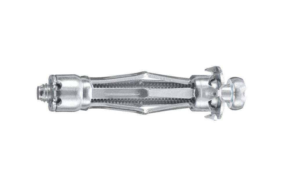 10 chevilles métalliques à expansion Molly 40S + vis M4