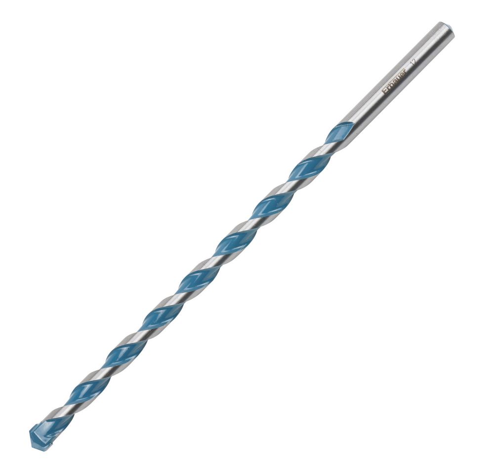 Foret multi matériaux à queue droite 12mm x 260mm Erbauer