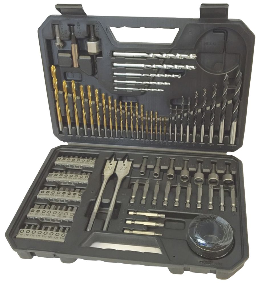 Coffret de 103 forets perceuse et embouts visseuse à queue droite Bosch