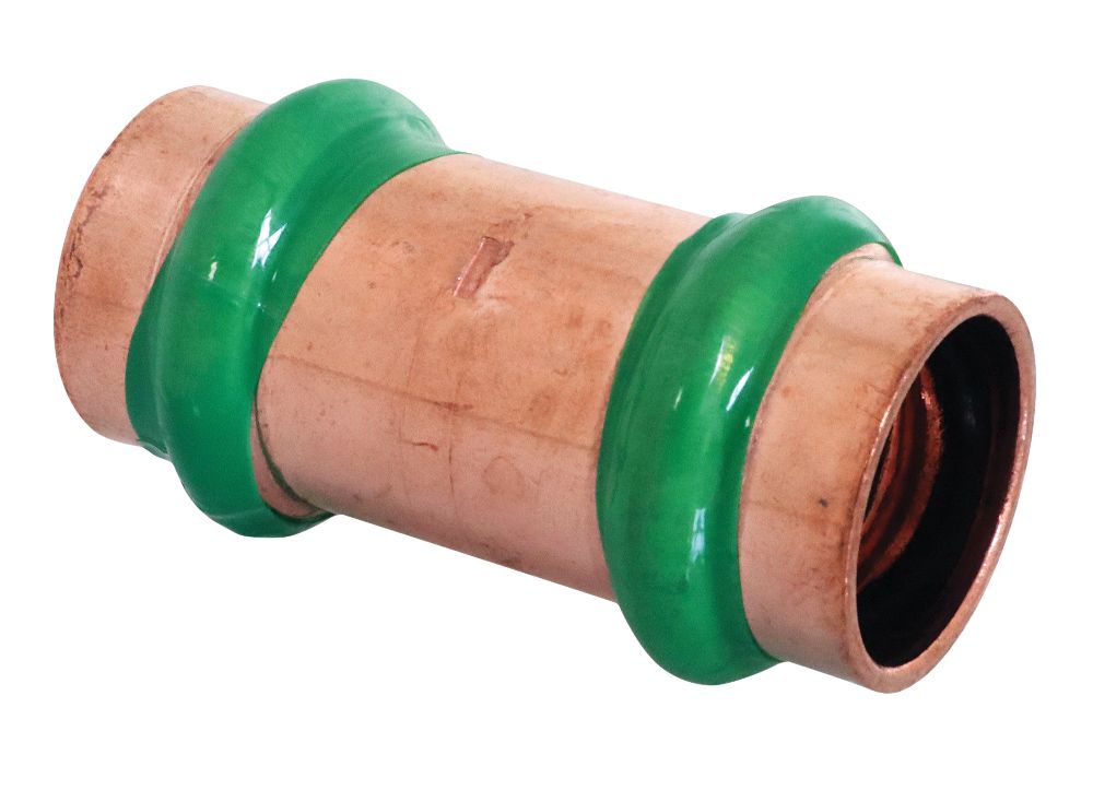 Manchon femelle égal cuivre à sertir 22mm Pronorm, lot de 10