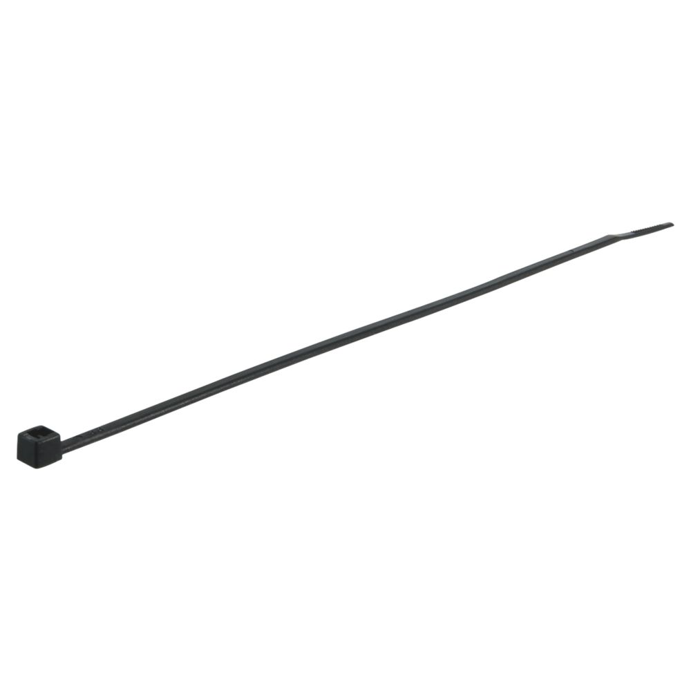 Colliers de serrage noirs Klauke 160mm x 2,5mm, lot de 100