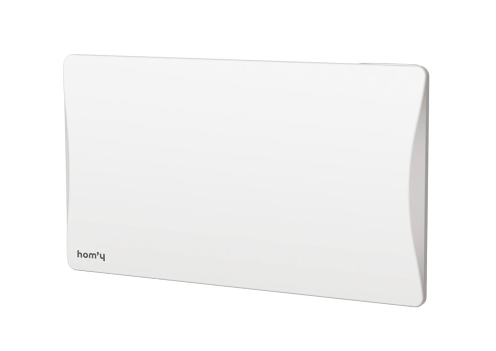 Radiateur électrique Hom'y Aloa Connect 1 500W 45cm x 80cm blanc 5118BTU