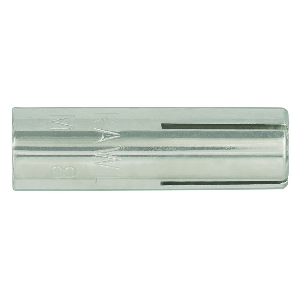 Lot de 100 chevilles pour mur plein Rawlplug M8 x 30mm