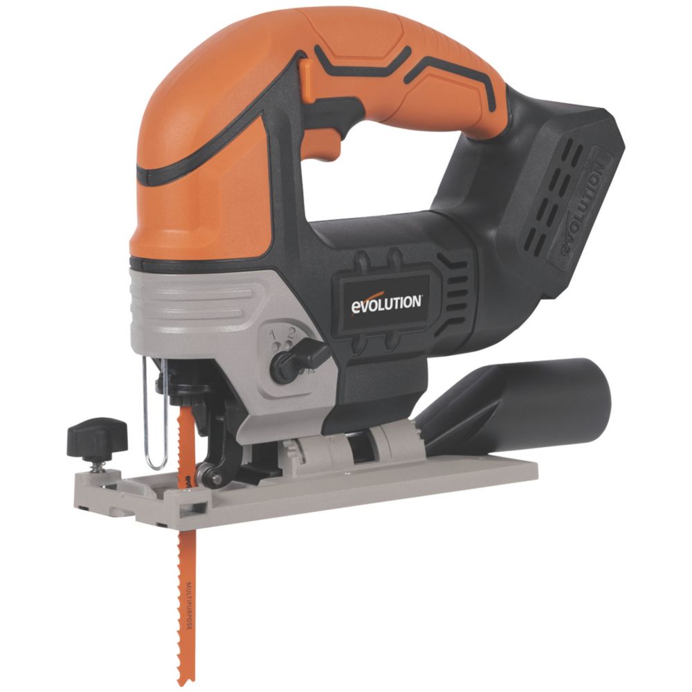 Scie sauteuse sans fil Evolution R90JGS-Li 18V Li-ion EXT - Sans batterie