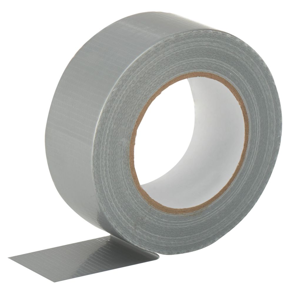 Ruban toilé maille 27 argent 50m x 50mm