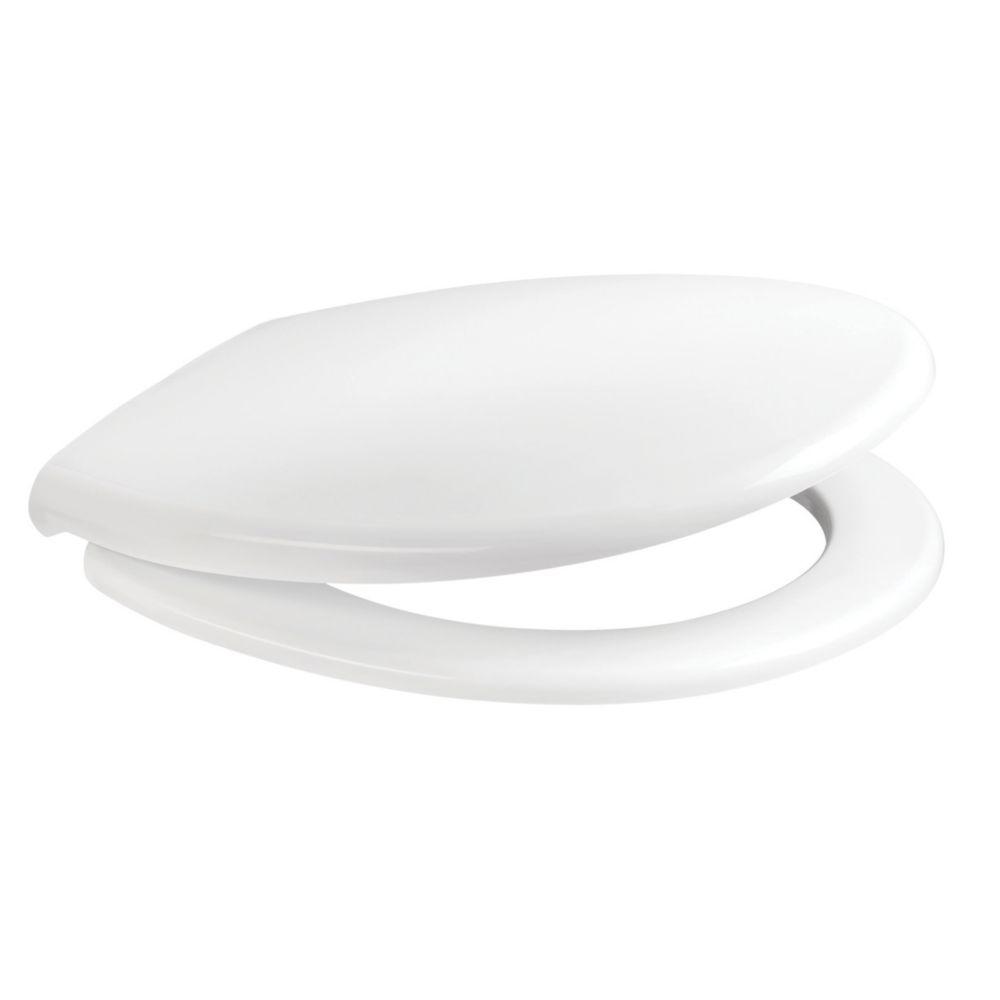 Abattant WC en thermoplastique blanc Ouranos Wirquin