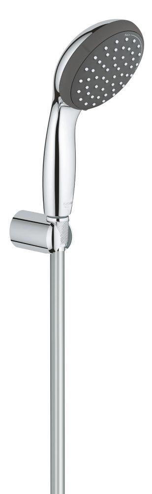 Ensemble de douche à jets + support mural Grohe Vitalio Start 100 chrome 100 x 154mm