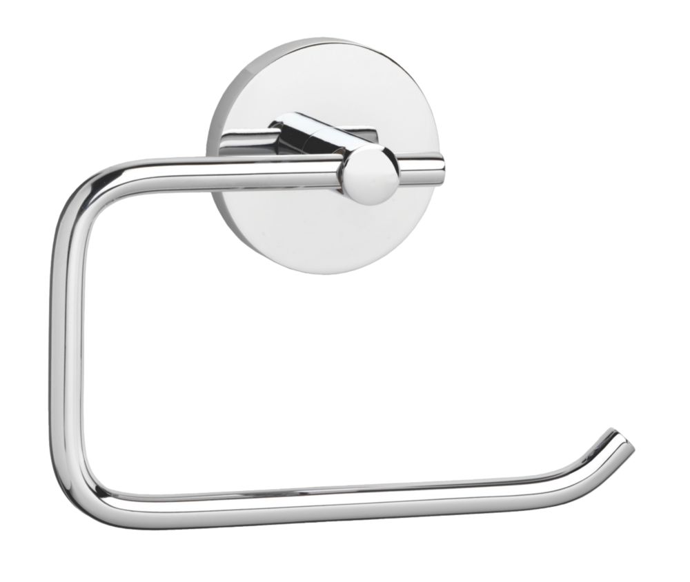 Dérouleur de papier toilette Croydex Pendle Flexi-Fix chromé