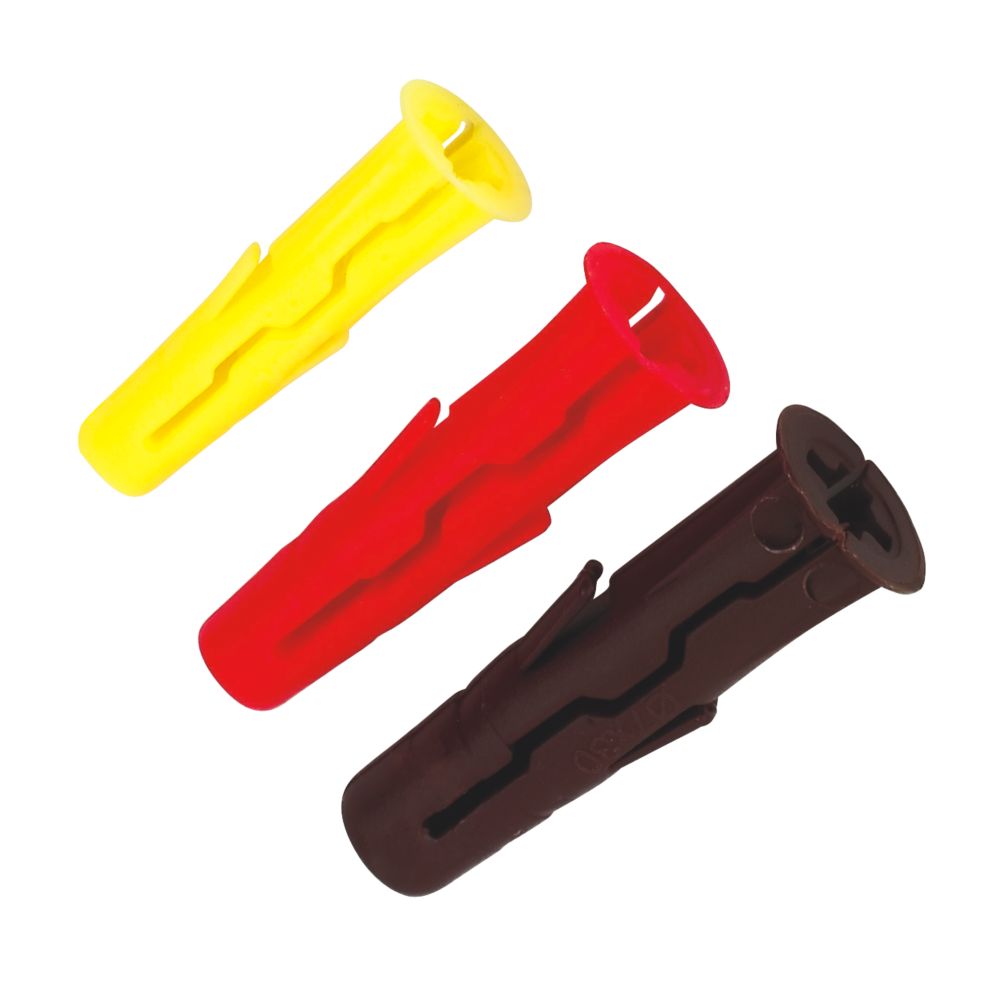 300 chevilles universelles en plastique Rawlplug Uno