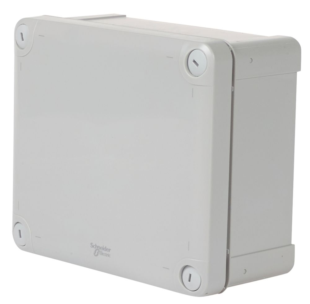 Boîtier extérieur résistant aux intempéries IP66 Schneider Electric 164 x 87 x 192mm