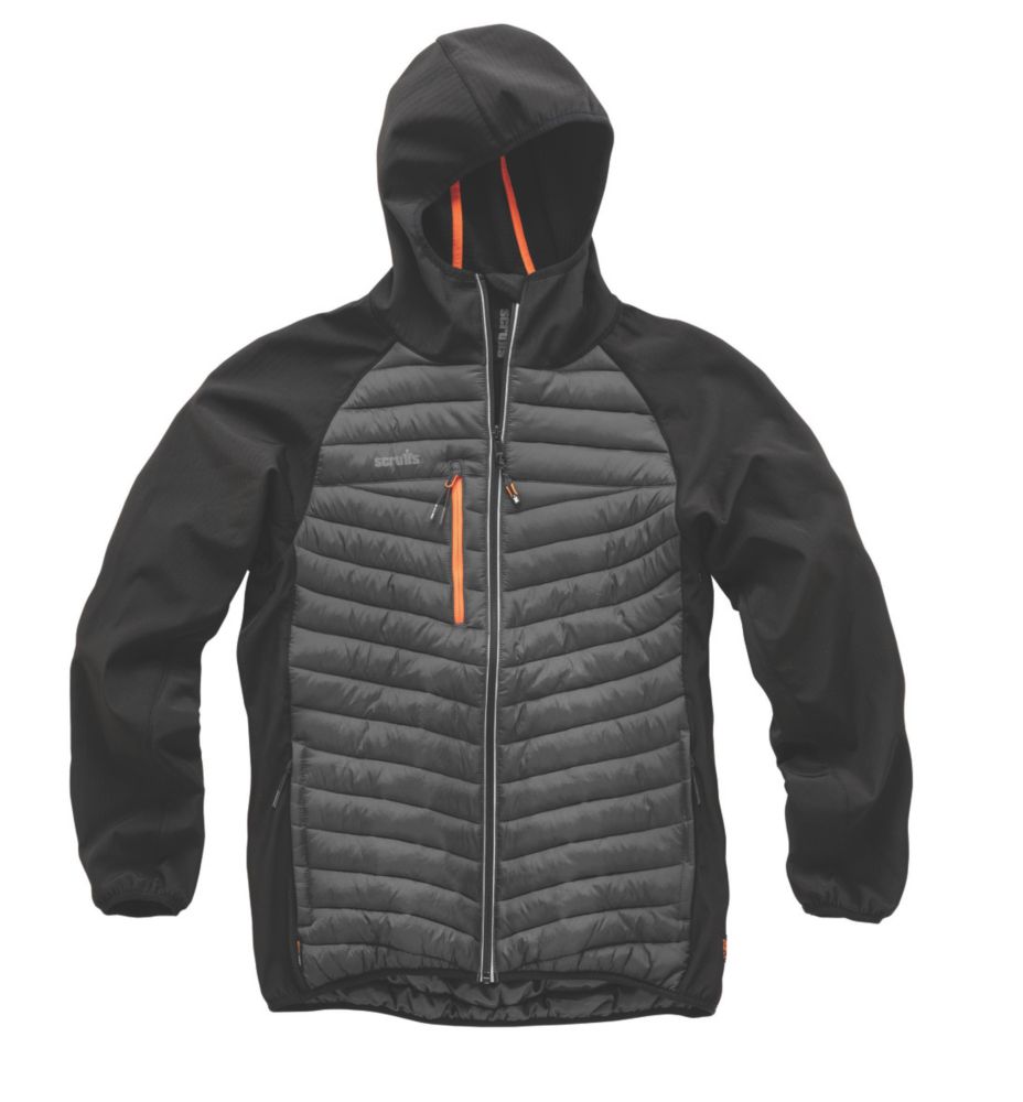 Veste de travail Scruffs Trade Thermo noire, taille S
