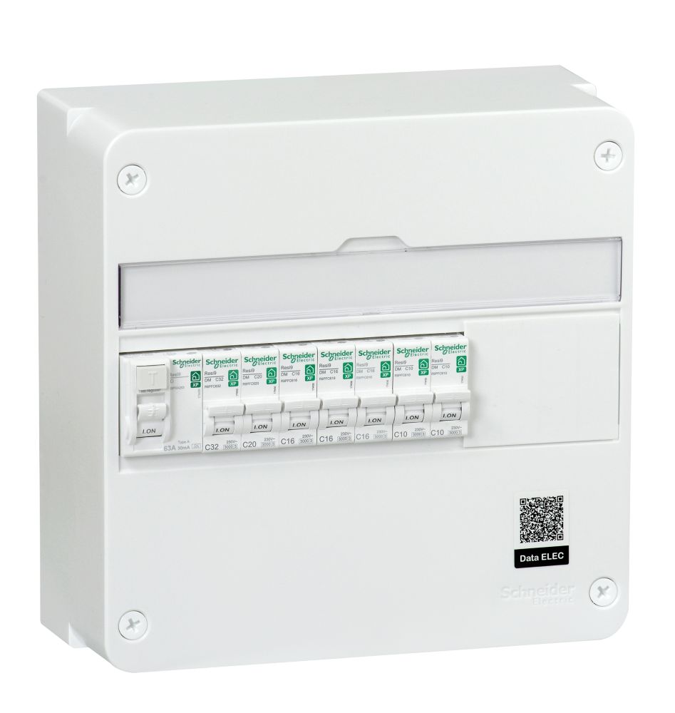 Tableau électrique pré-équipé 1 rangée 13 modules Resi9 R9H113SP01N Schneider